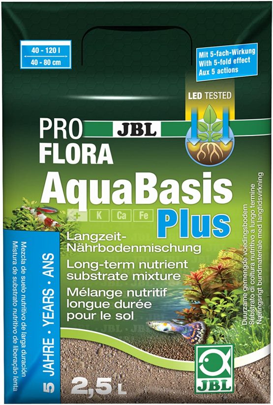 JBL AquaBasis plus 2,5 l, Long-lasting nutrient substrate for freshwater aquariums - Image 2