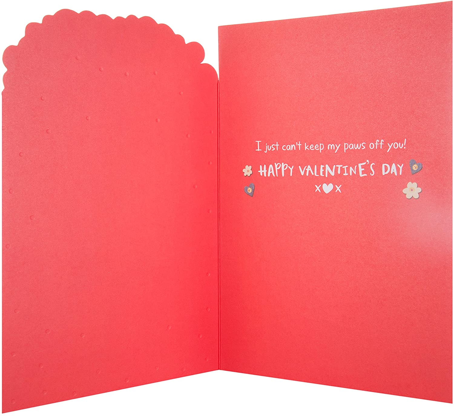 Hallmark Boyfriend Valentine's Day Card 'Huggable' - Medium - Image 2