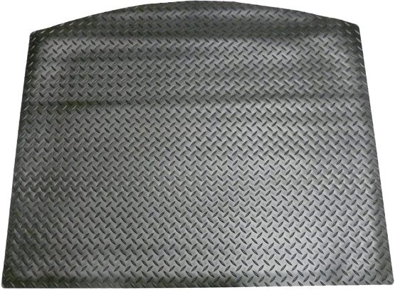 Sakura WW1396 Rubber Boot Mat, Black Trim