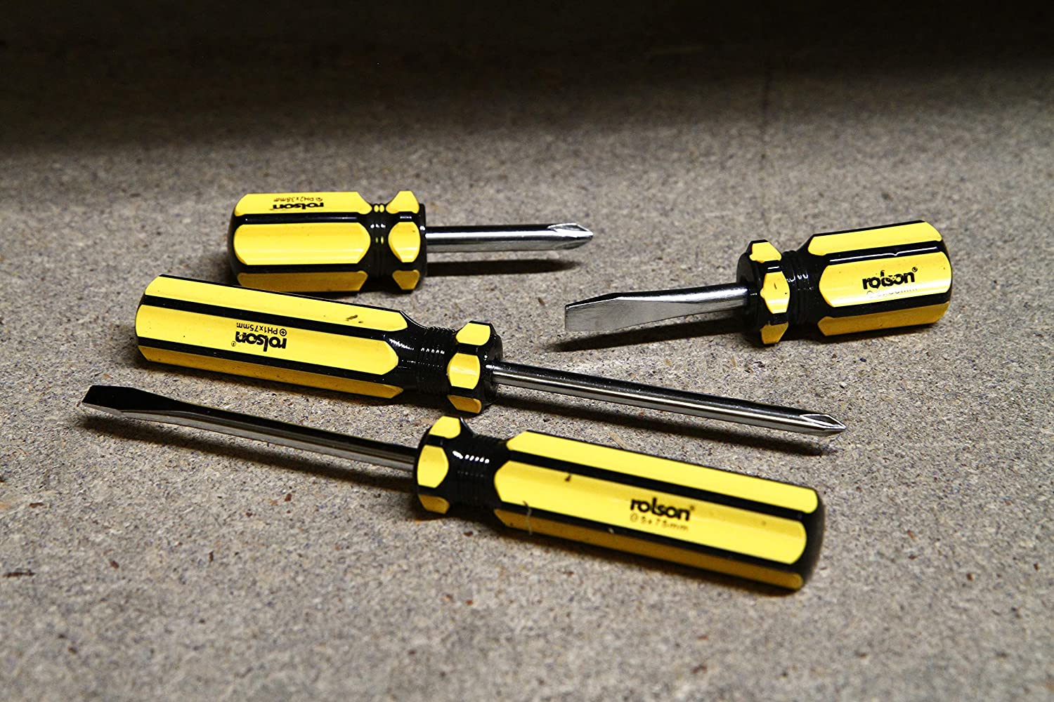 Rolson 28522 4 pc Screwdriver Set, Multicolor, 4 Pieces - Image 4