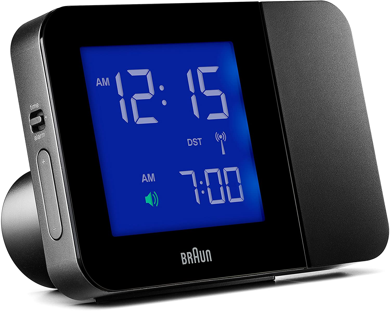 Braun Digital Multi-region Radio Controlled Projection Clock With 