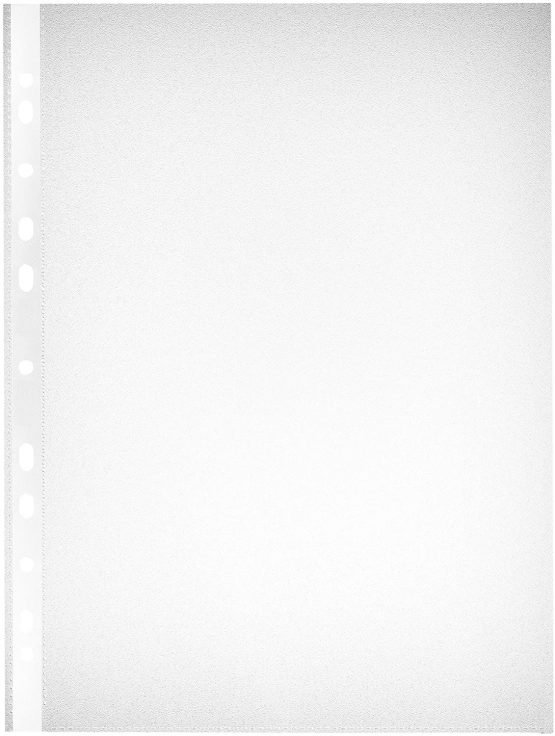 Herlitz Extra Strong Polypropylene Pack of 10 A4 Strong Plastic Poly Pockets Wallet Sleeves Clear