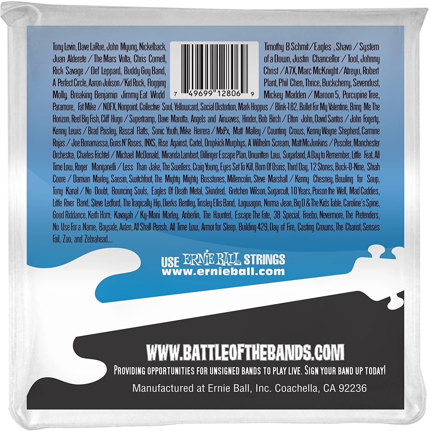 Ernie Ball Flatwound Group III Electric Bass Strings - 45-100 Gauge, Group 3 (45-100) - Image 2