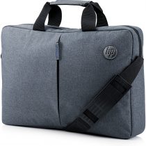 HP Essential 15.6 Inch (39.6 cm) Grey TopLoad Briefcase Messenger Bag for Laptop/Chromebook/Mac