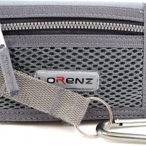 Mens/Boys/Childrens Canvas Style Ripper Wallet with Belt Clip