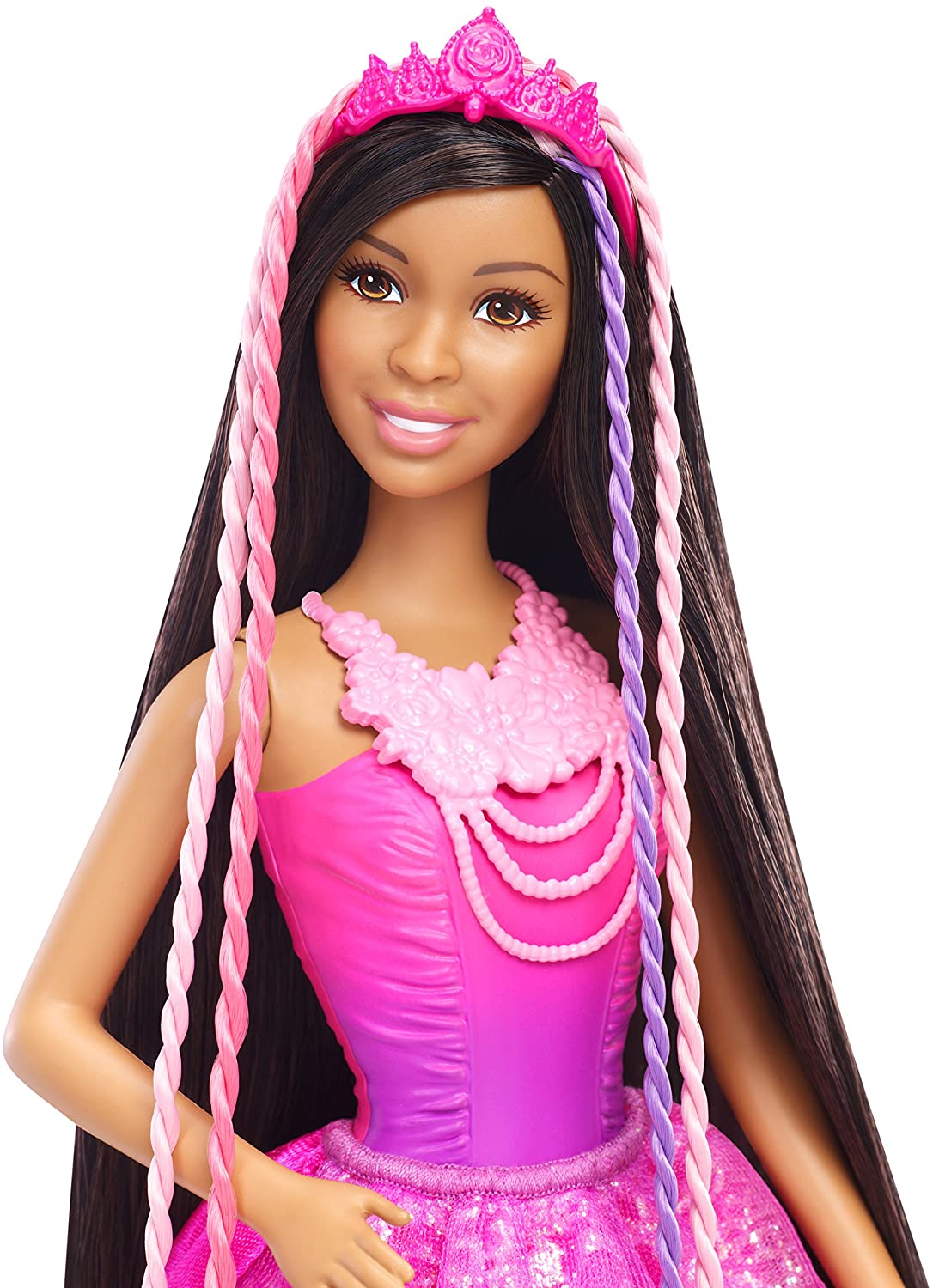 Barbie Endless Hair Kingdom Snap 'n Style Princess Nikki Playset, Pink,purple - Image 2