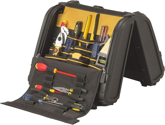 STANLEY FATMAX 600 Denier A-Frame Tool Bag Organiser, Multi-Pocket Storage Organiser, 1-94-231 - Image 2