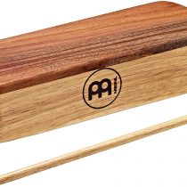 Meinl PMWB1-L Professional Large Wood Block with Wooden Beater - Natural