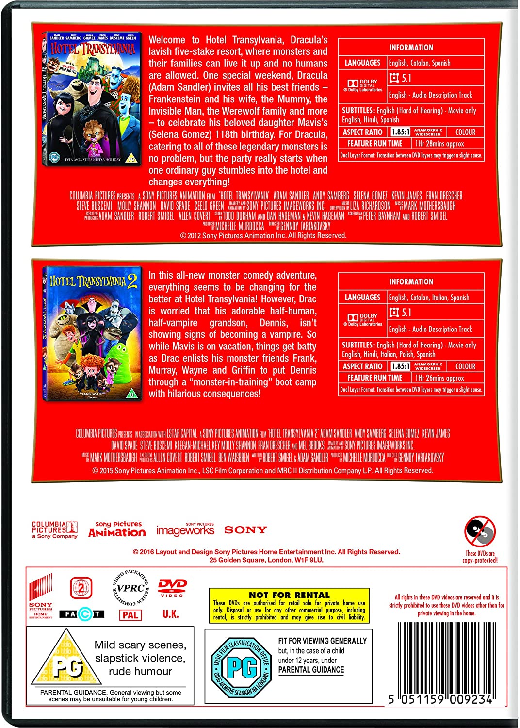 Hotel Transylvania / Hotel Transylvania 2 - Set - Image 4
