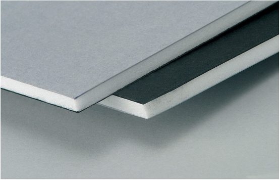 Westfoam 5mm 20" x 30" Foamboard - Black and Grey (Boxed Pack of 25 Sheets)