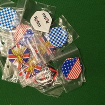 11 Roleo Dartflys Flies in Vortei Lspak 3 Sets