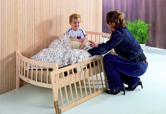 BabyDan Wooden Bed Guard (White) - Image 4