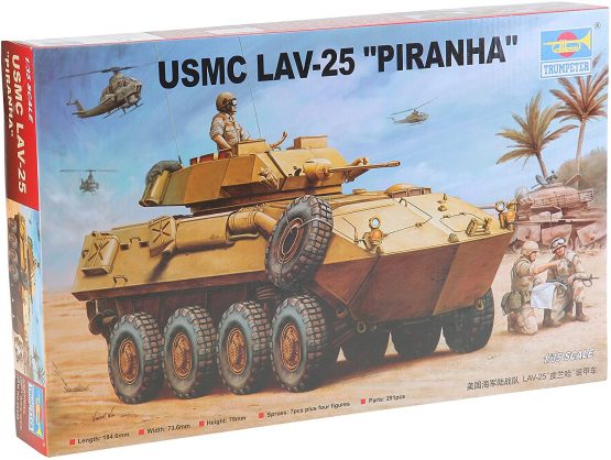 Trumpeter 00349 Model Kit USMC Lav 25 Piranha 2 "