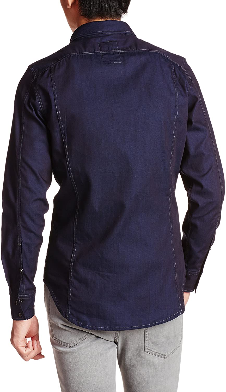 G Star Baby Boys' Long Sleeve Shirt Blue raw - Blue - XL - Image 2