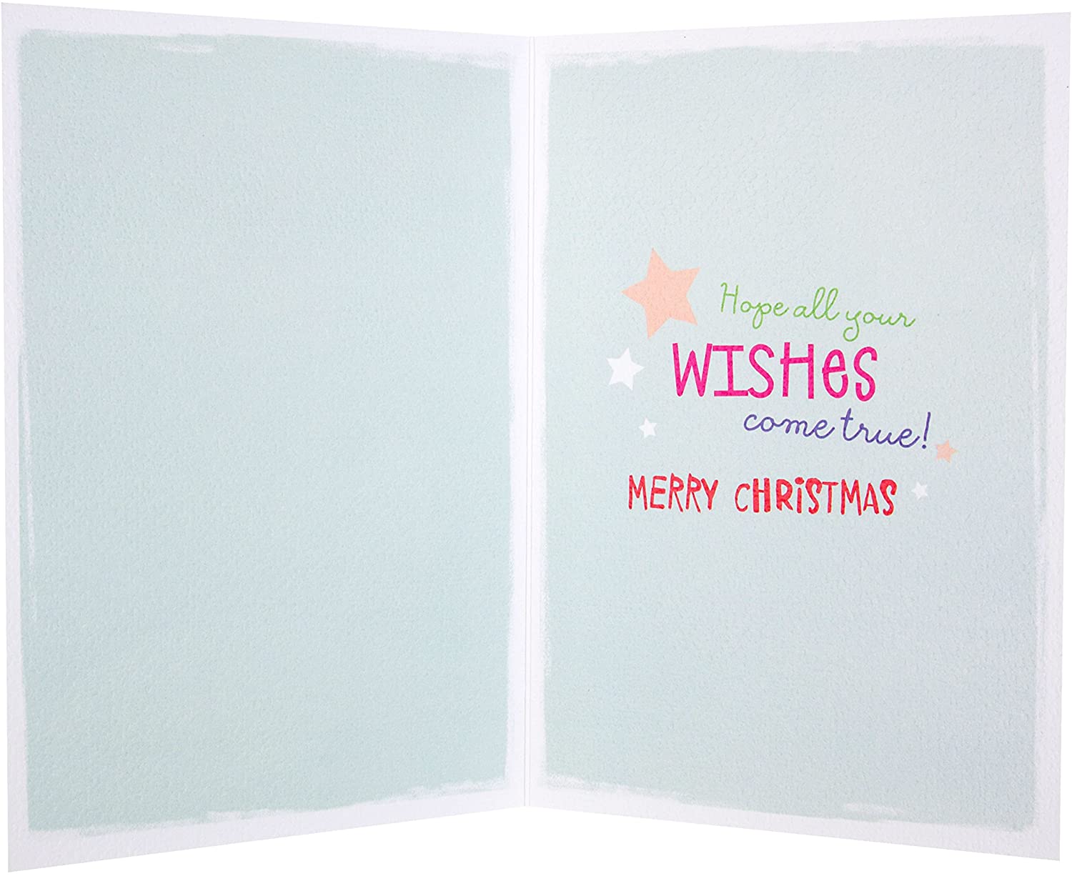 Hallmark Granddaughter Christmas Card 'Festive Wishes' - Medium, Multicolor - Image 2