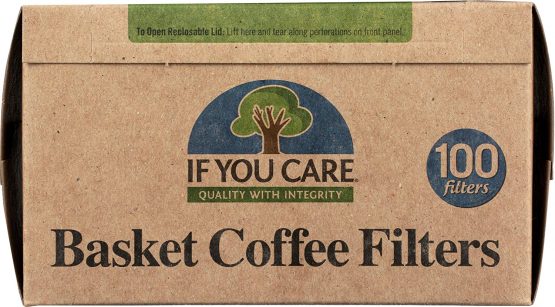 If You Care 17504 Basket Coffee Filter, Fits 8-12 Cup Drip Coffee Makers, 100 Pieces - Image 3