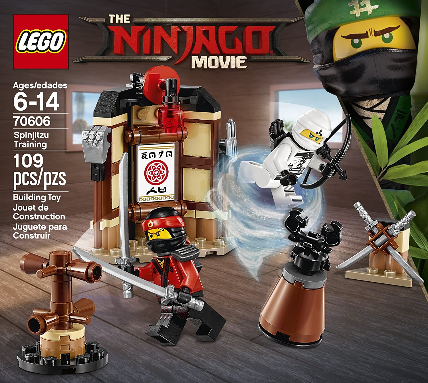 Lego Ninjago Movie Spinjitzu Training 70606 Building Kit (109 Teile), Multicolored, … - Image 2