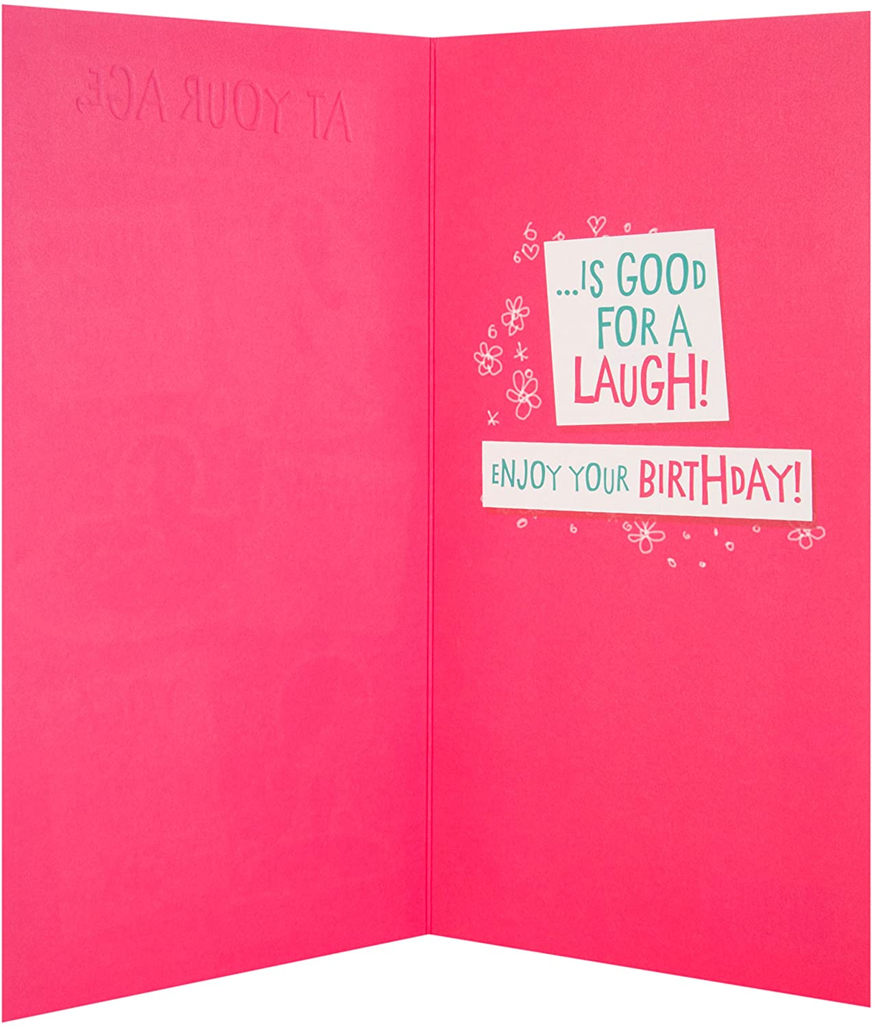 Hallmark Funny Birthday Card 'At Your Age' - Medium - Image 2