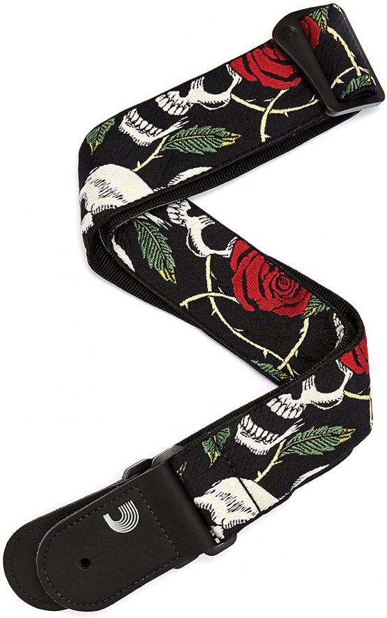 D'Addario Woven Guitar Strap - Guitar Accessories - Electric Guitar Strap, Acoustic Guitar Strap, Acoustic Electric Guitar Strap & Bass Guitar Strap - Immortal Love
