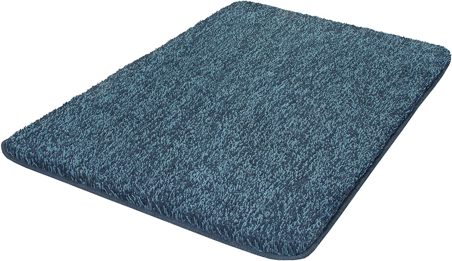Kleine Wolke Seattle Bath Rug, Ice Blue, 70 x 120 cm, 70 x 120 cm (Rectangular)