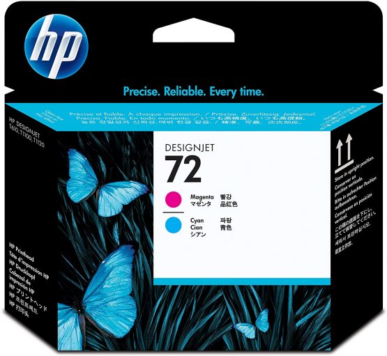 HP 72 - Printhead - 1 x cyan, magenta