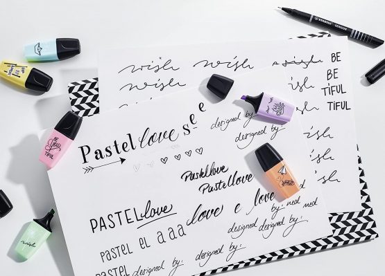 Highlighter - STABILO BOSS MINI Pastellove Box of 10 Touch of Turquoise - Image 3