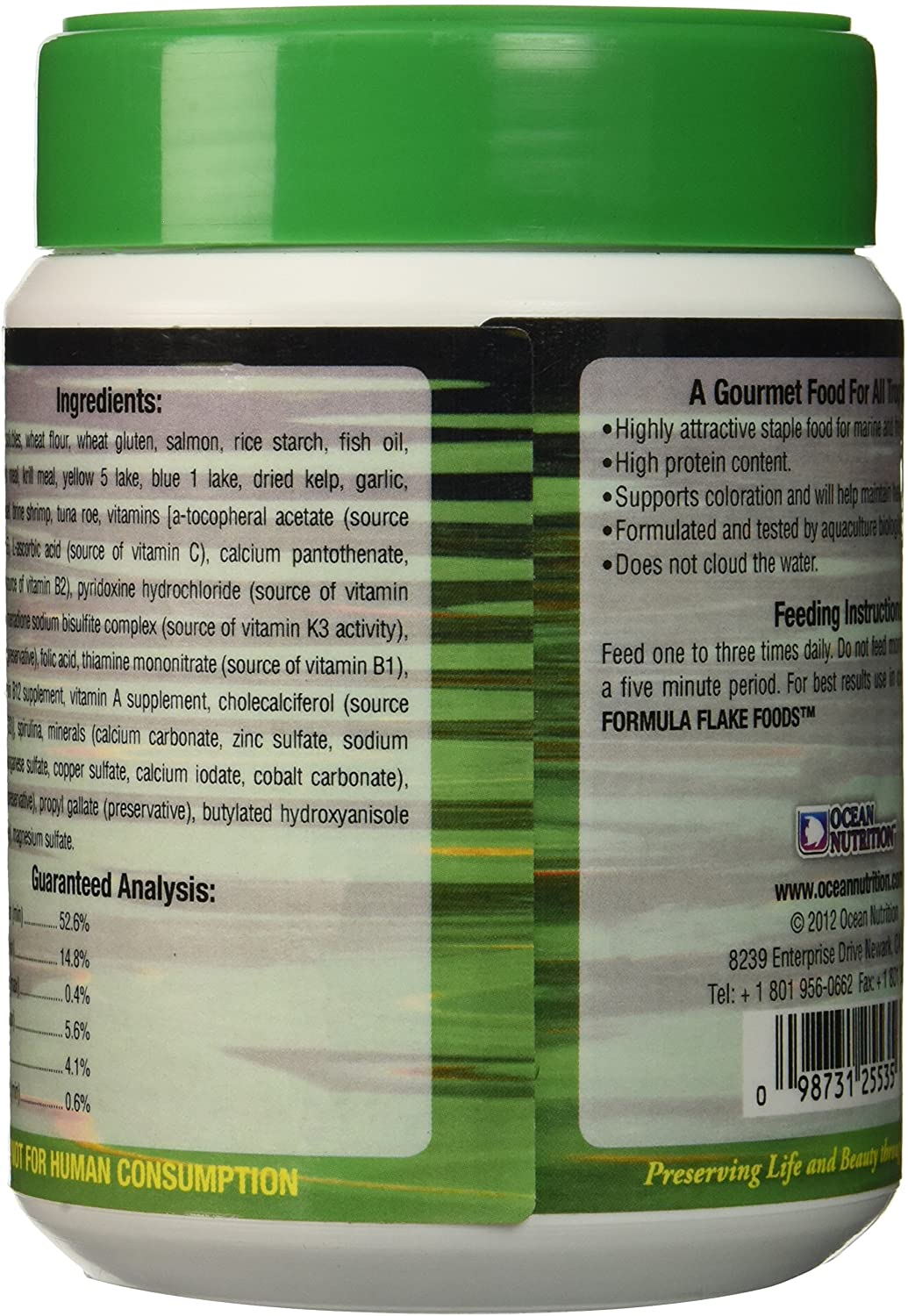 Ocean Nutrition Formula Two Flake Food 71G, BROWN, 70 g (Pack of 1) - Image 3