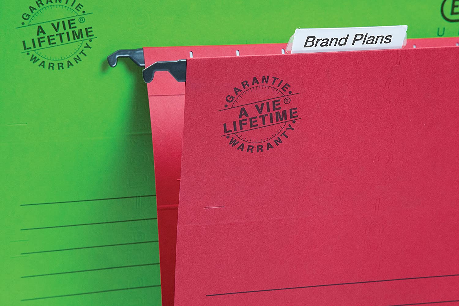 Elba Ultimate Foolscap Manilla Verticflex Suspension Files, V-Base, 240 gsm - Green (Pack of 25) - Image 2
