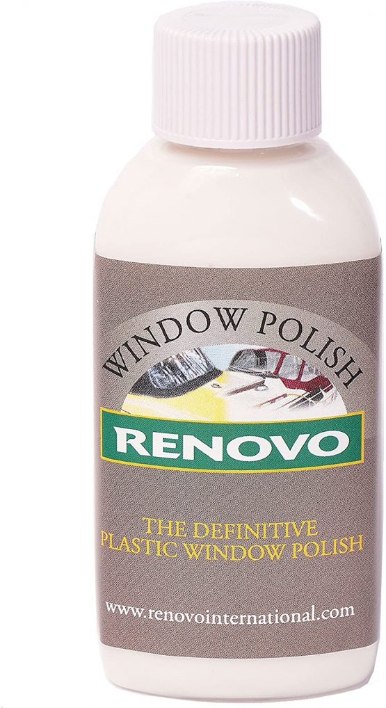 Renovo RWP501136 International Plastic Window Polish, 50 ml