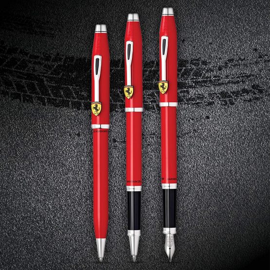 Cross Ferrari Century II Medium Nib Fountain Pen - Corsa & Rhodium - Image 4
