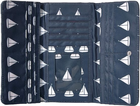 jujube Women's Be Rich Travel Accessory-Tri-Fold Wallet, Annapolis, Large - Image 4