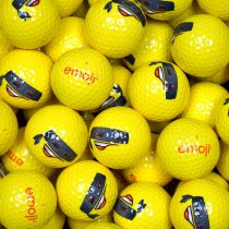 Emoji Bandit Novelty Golf Balls (Pack of 48) - Yellow