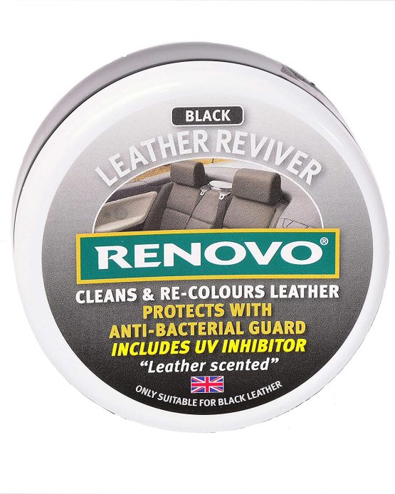 Renovo RLRBLA1147 Leather Reviver, 200 ml, Black