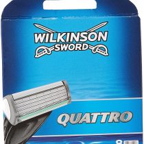 Wilkinson Sword Systems Quattro Men's Razor Blade Refills x 8