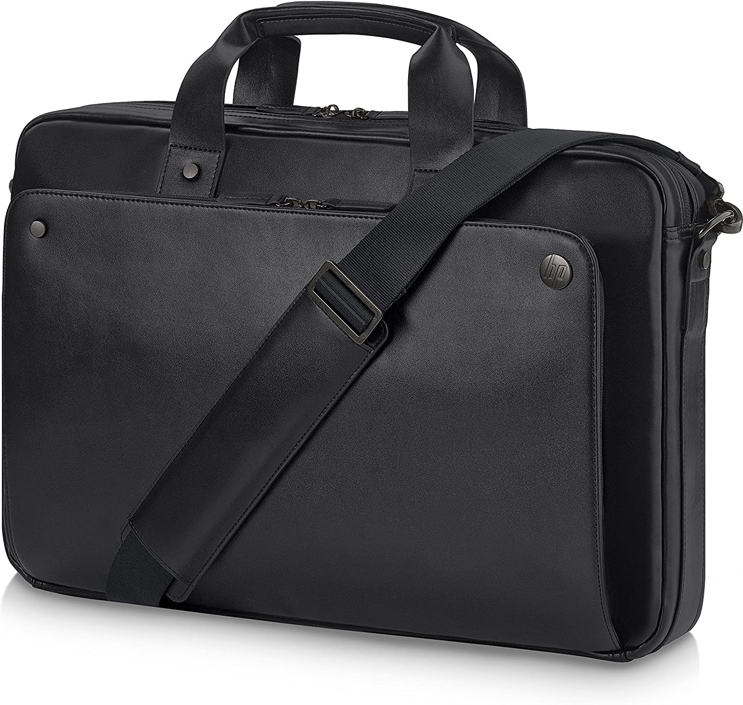 HP - Executive Midnight - 14.1" Top Loading Ultra Slim Laptop Bag (35.8cm) 680g - Black, 14.1 inches