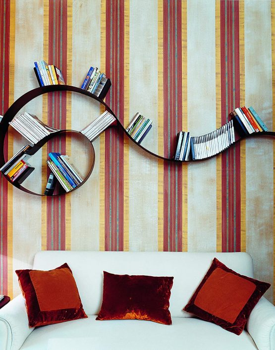 Kartell Book Worm MT.3.2, Red, 320 x 20 x 19 cm - Image 3
