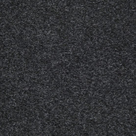 Q-Connect KF20075 Foot Rest with Carpet - Black/silver - Image 4