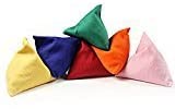 3X 5 x Tri-it Juggling Bean Bags, Multi-colored, Pack of 3