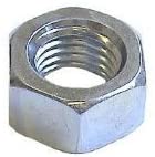 M5 Full Nut (20 Pack) 5mm A2 Stainless Steel Hex Hexagon Nuts Free UK Delivery