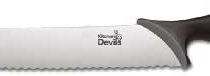Kitchen Devils Control Bread Knife, Stainless Steel, Black, 44.3 x 3.5 x 2.4 cm