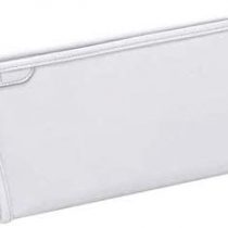 HENGSI Travel Case Bag Organiser for Dyson Airwrap Styler, Waterproof PU Leather (Silver)