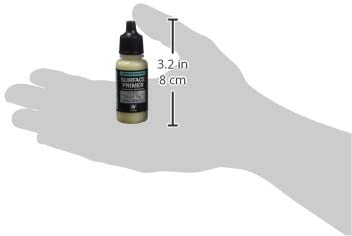 Vallejo Model Color 17 ml Polyurethane Primer - Desert Tan Base, Beige, 17 ml (Pack of 1) - Image 2