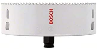 BOSCH Bi-Metal Hole Saw (for Wood and Metals 8% Cobalt Alloy, Progressive Tooth Design, diameter 177 mm, Accessory Drills)