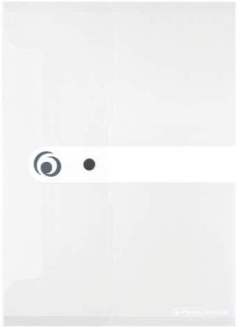Herlitz Easy Orga To Go A4 PP Document Folder - Transparent Colourless (Pack of 6)