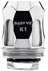 SMOK TFV8 Baby V2 (Tfv-Mini) Coils, 3 Pack, Black, K1 Quad Coil 0.2 Ohm, 80-130W (Best: 90-120W), Improved Airflow and Stability - Image 2