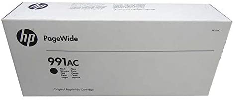 HP 991AC Black Contract Original PageWide 20000 Pages Black Ink Cartridge, X4D19AC