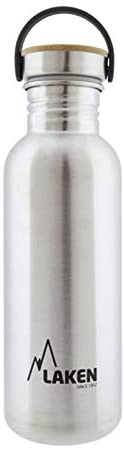 Laken Unisex - Adult Basic Thermos Flask, Silver, 750 ml