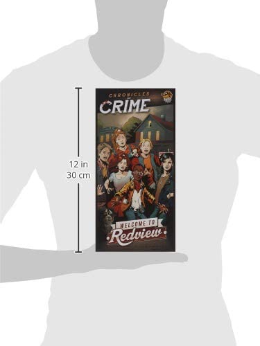 Lucky Duck Games LKY038 Chronicles of Crime: Welcome to Redview, Mixed Colours, 5.71 inches - Image 4
