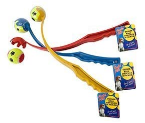PMS DELUXE QUALITY TENNIS BALL CHUCKER & PICKER 50CM 3ASSTD