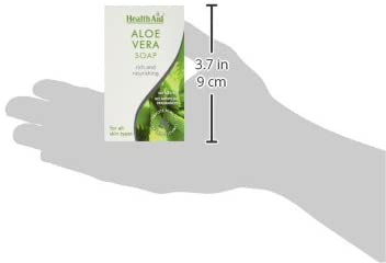 HealthAid Aloe Vera Soap, 100 g, WHITE, 100 count (Pack of 1) - Image 3